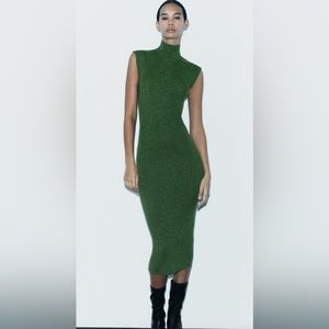 Metallic thread dress